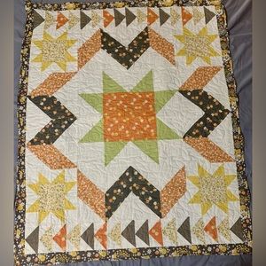 Hand made lap quilt